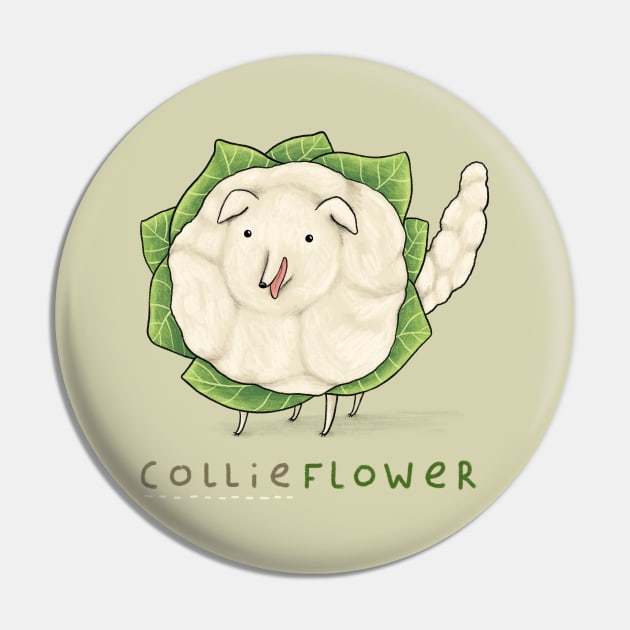 Collieflower Pin by Sophie Corrigan