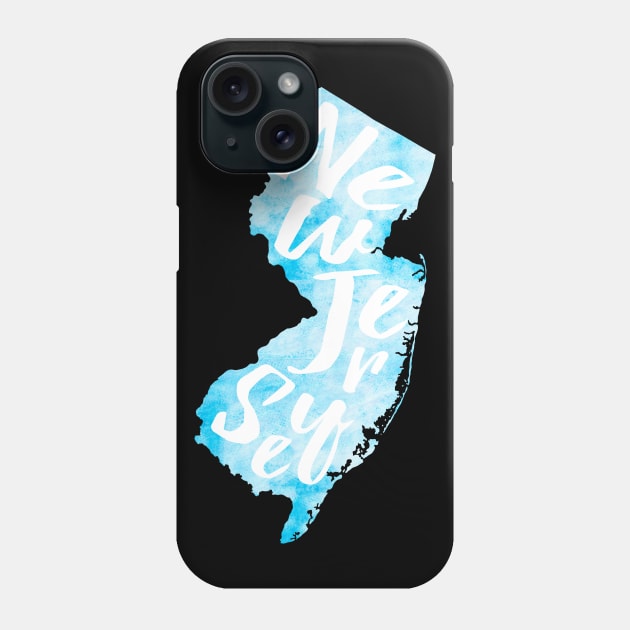 Blue New Jersey Phone Case by lolosenese