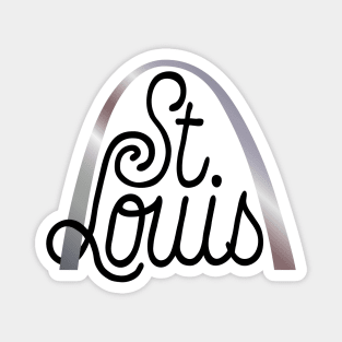 Saint Louis Missouri Souvenir Gateway Arch Traveler Gift Magnet