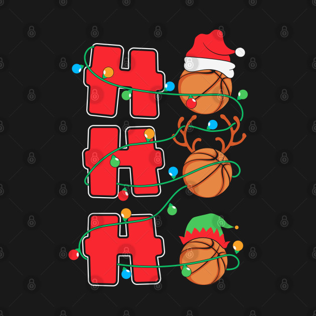 Discover Ho Ho Ho Basketball Christmas Gift - Basketball Christmas Gift - T-Shirt