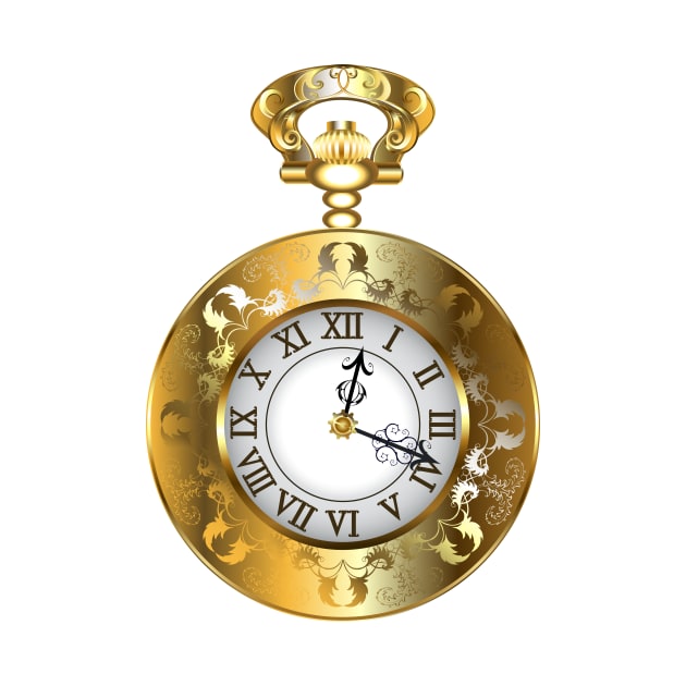 Steampunk pocket watch Clock TShirt TeePublic