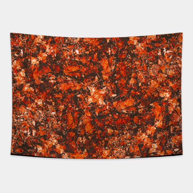 Flower of rust Tapestry by Itselfsearcher