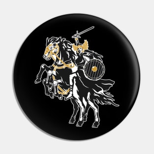 Valkyrie with sleipnir Pin