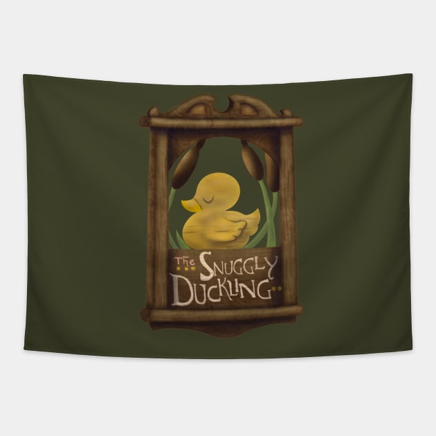 The Snuggly Duckling- Tangled Tapestry by Art-by-Sanna