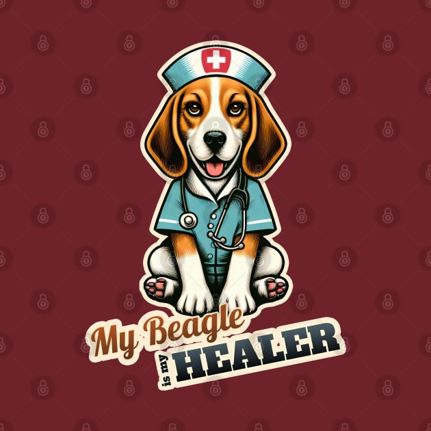 Beagle Nurse by k9-tee