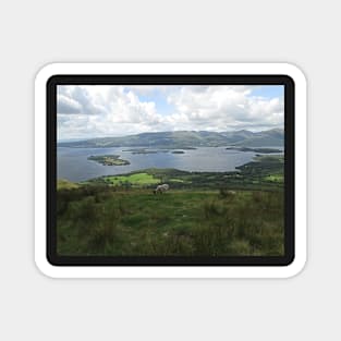 View of Loch Lomond from Conic Hill, Balmaha, Scotland Magnet