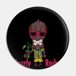 Gnarly Tiki Tiki Pin