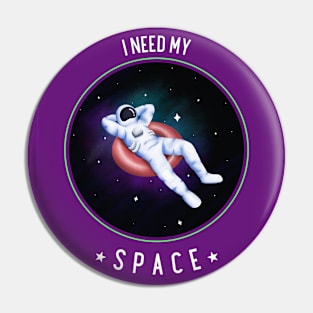 Taking Some Space Pin