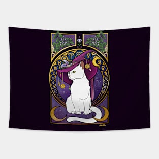 Catnip Witch Tapestry