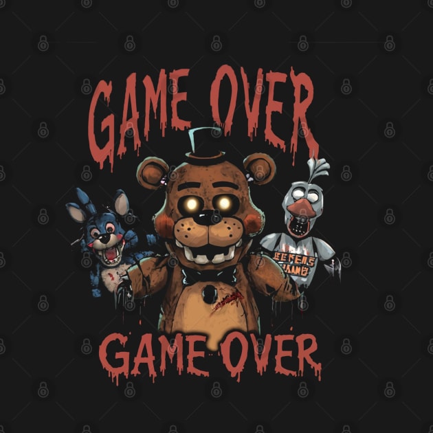 Five Nights At Freddy's Game Over by Aldrvnd