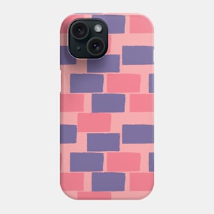 Rectangle Shape Seamless Pattern - Wall Brick Style 019#002 Phone Case