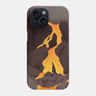 Lava of a Volcano Phone Case