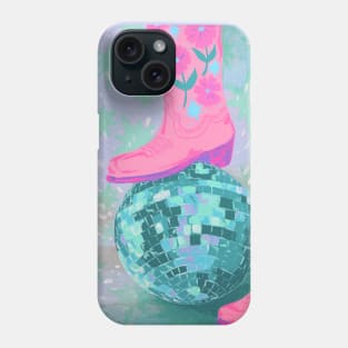 Cowgirl Disco - Groovin' Boots Phone Case