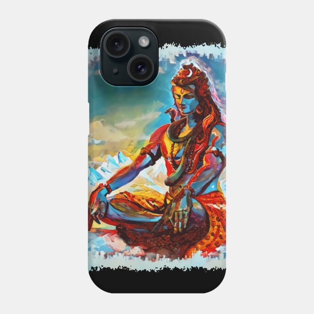 Shiva Graphic Phone Case by LairofGods