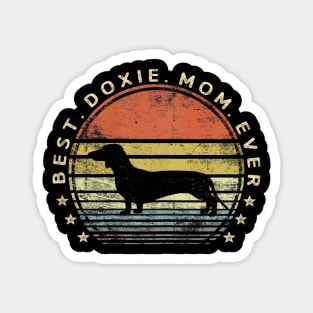 Best Doxie Mom Ever Vintage Magnet