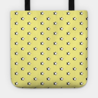 Light Yellow Retro Aesthetic stars / VSCO stars Tote