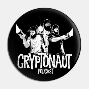 The Cryptonaut Podcast Group Logo Pin