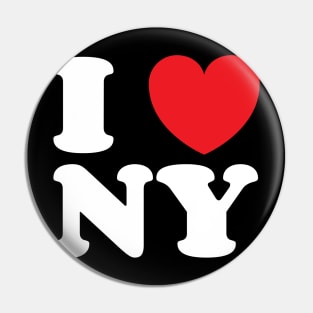 I Heart NY Pin