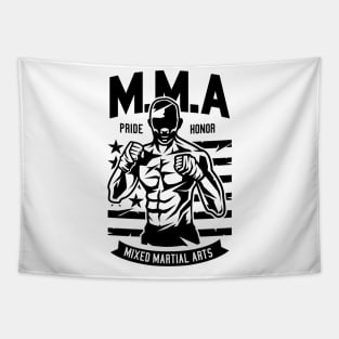 MMA Fighter Tapestry