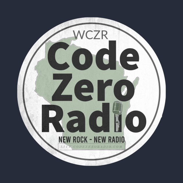 WCZR Distressed Logo by Code Zero Radio