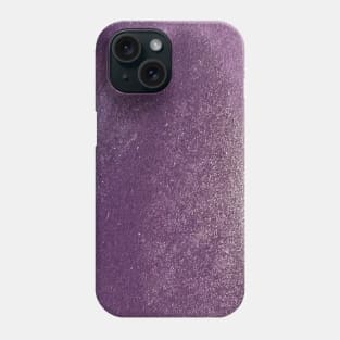 Silver and Purple Phone Case