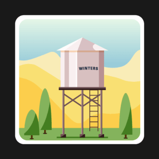 Winters Water Tower T-Shirt