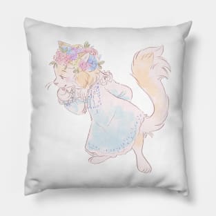 Mayflower Queen Cat Pillow