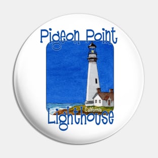 Pigeon Point Lighthouse, California Pin