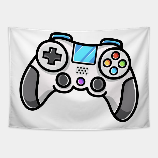 Joystick Tapestry by rhmnabdlrzk