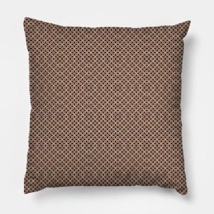 Black star and storm grey throwing star pattern Pillow