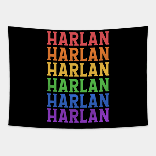 HARLAN COLORFUL CITY Tapestry