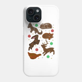 Ginger Bread Animal Cookies Phone Case