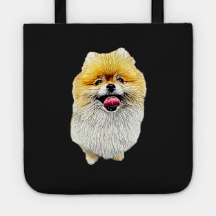 Pomeranian Dog Cutes Puppy Tote