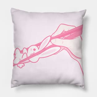 bunny chopsticks Pillow