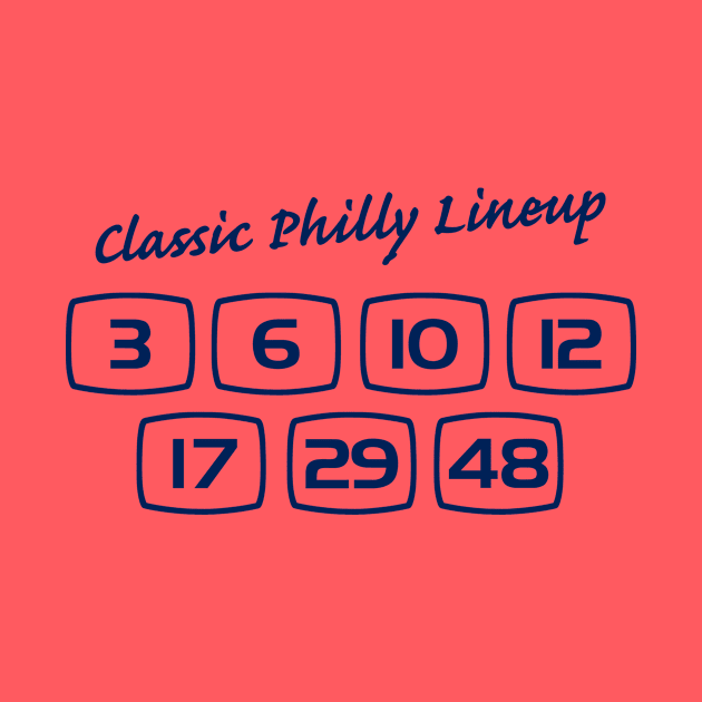 Classic Philly Lineup (variant) by GloopTrekker