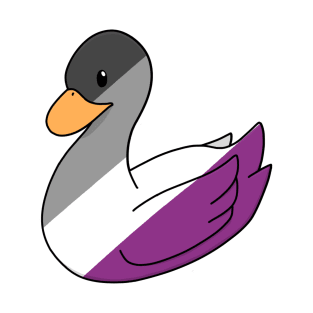 Light Asexual Duck T-Shirt