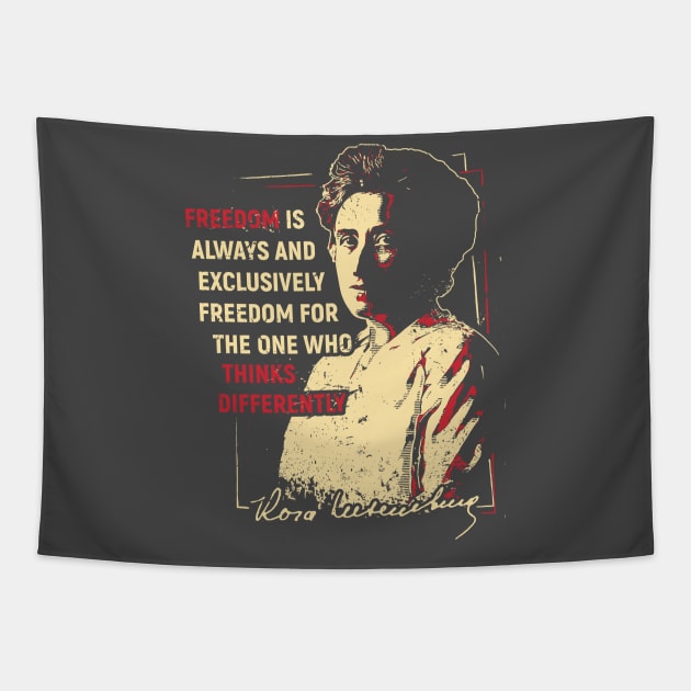 Rosa Luxemburg Tapestry by dan89