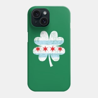 Chicago Flag Shamrock St Patrick's Day Phone Case