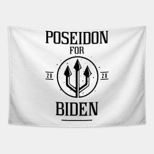 Poseidon for Joe Biden and Kamala Harris 2020 Tapestry