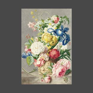 Bouquet (1778) by Cornelis Ploos van Amstel T-Shirt