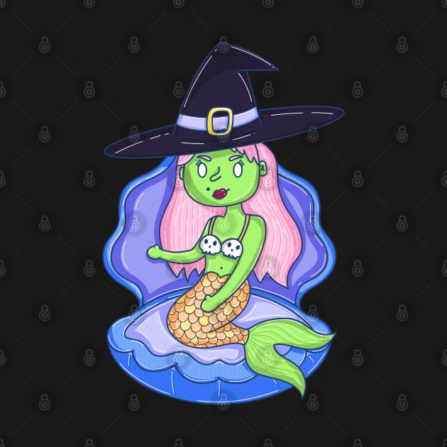 Sea Witch Mermaid by GiveMeThatPencil