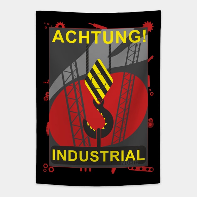 Industrial music Tapestry by FAawRay