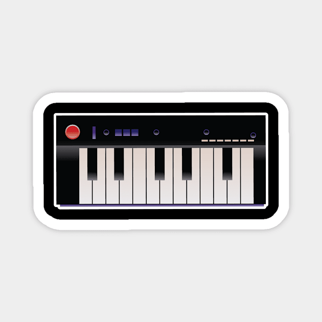 keyboard Magnet by HBfunshirts