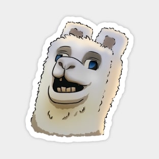 Minecraft Movie Llama Magnet