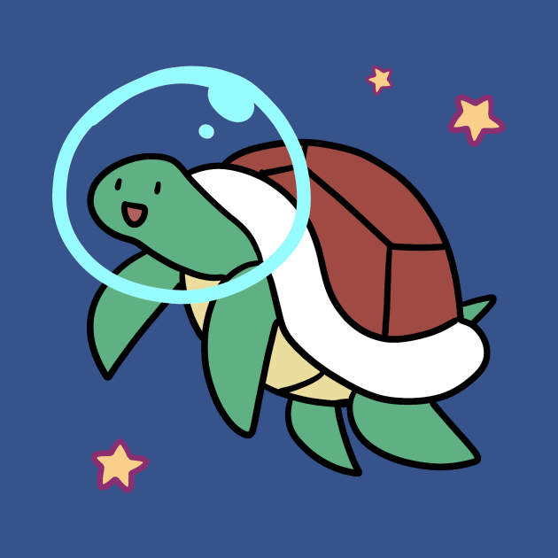 Space Turtle by saradaboru