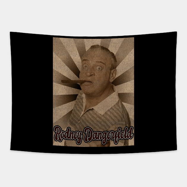 Rodney Dangerfield Classic Tapestry by StickMen