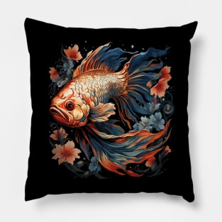 Patriotic Goldfish Pillow