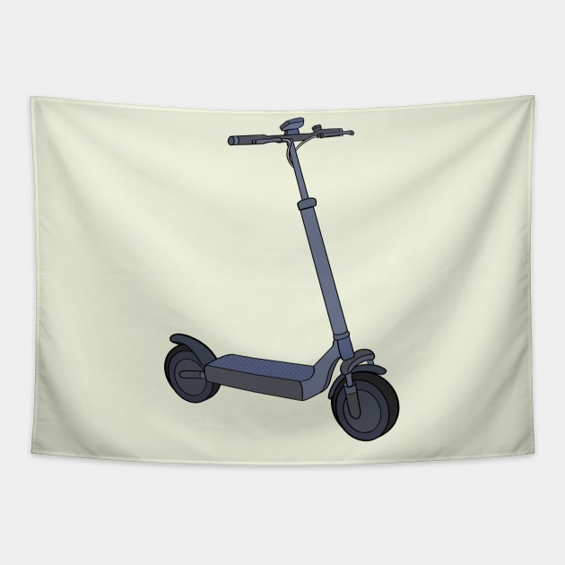 Fun Electric Scooter Tapestry by DiegoCarvalho