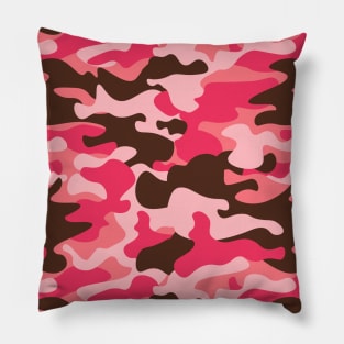 Camouflage Seamless Pattern Pillow