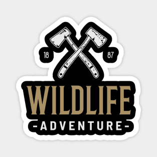 WILDLIFE  ADVENTURE AXES Magnet